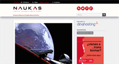 Desktop Screenshot of naukas.com
